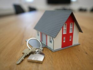 Homeowner reviewing renovation loan details with a financial advisor in India.